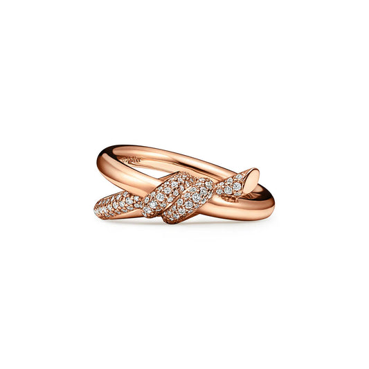 BAGUE NOEUD ROSE GOLD