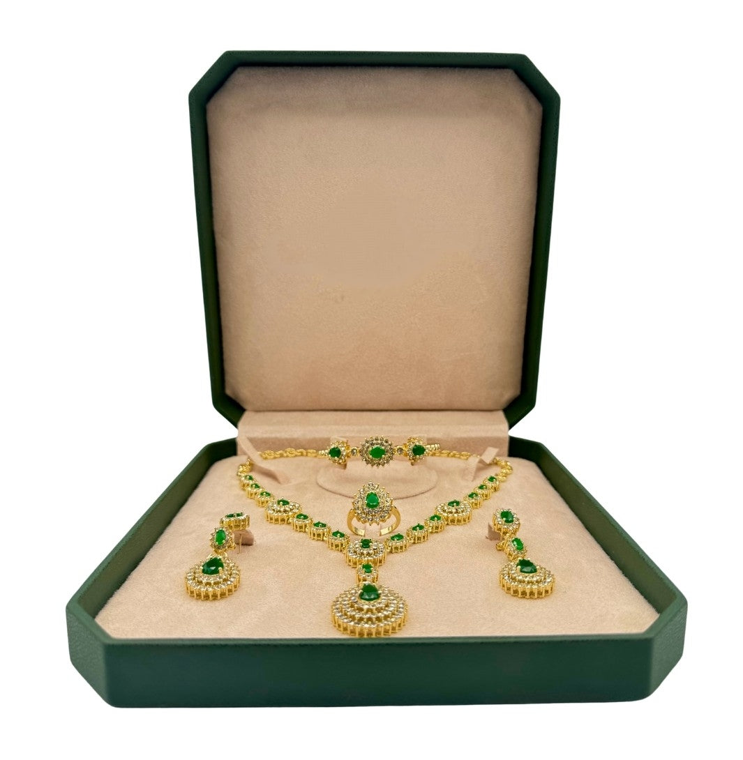 Ensemble vert Royal Emerald