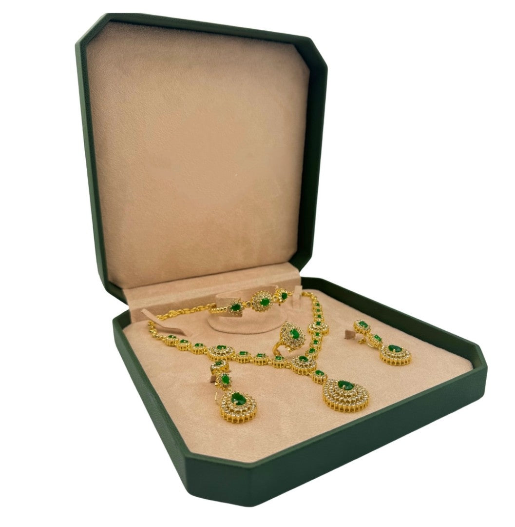 Ensemble vert Royal Emerald